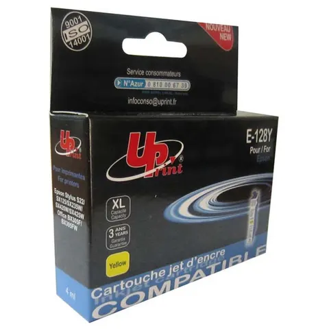 Tusz UPRINT zamiennik Epson C13T12844011 - żółty, 10 ml, 270 stron