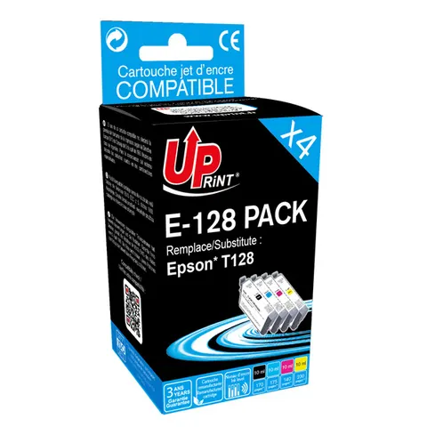 Tusz UPRINT zamiennik Epson C13T128 - 10 ml