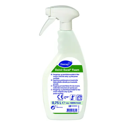 Pianka do mycia i dezynfekcji powierzchni o działaniu wirusobójczym 750 ml