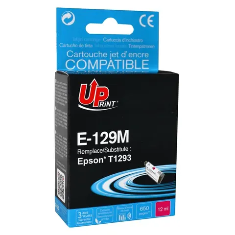 Tusz UPRINT zamiennik Epson C13T12934010 - magenta, 10 ml