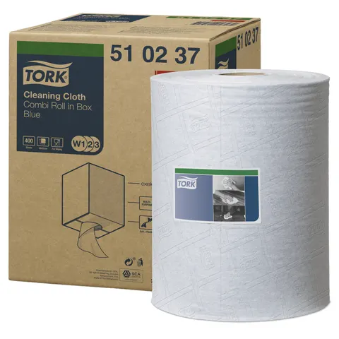 Czyściwo Włókninowe Cleaning Cloth Blue Combi Roll - TORK