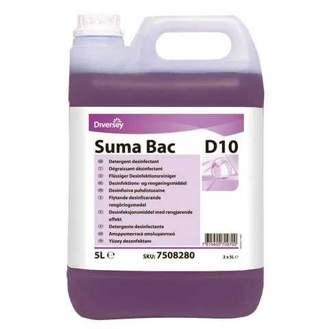 Płyn do mycia i dezynfekcji Suma Bac D10 – 5L Diversey G11956
