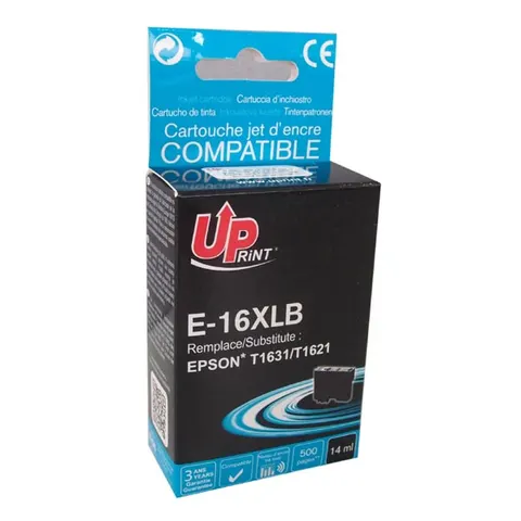 Tusz UPRINT zamiennik Epson C13T16314010 - czarny, 14 ml, 500 stron