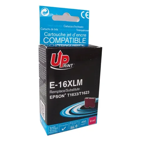 Tusz UPRINT zamiennik Epson C13T16334010 - magenta, 9 ml, 450 stron