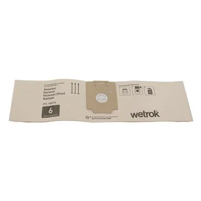 Monovac Wetrok 6 Litrowy Worek Papierowy Komplet 10 szt