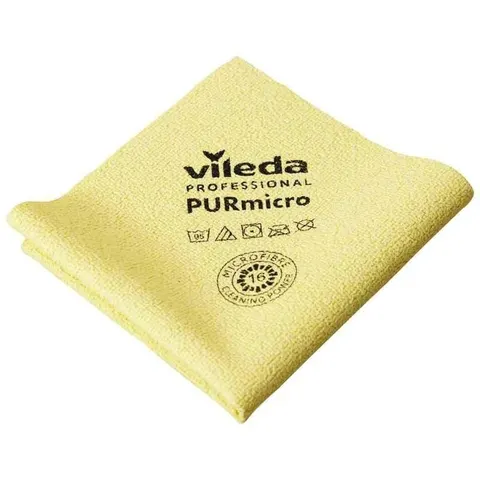 PURmicro Active Żółta Magiczna Ścierka Z Mikrofazy- VILEDA PROFESSIONAL