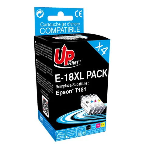 Tusz UPRINT zamiennik Epson C13T181 - 9 ml