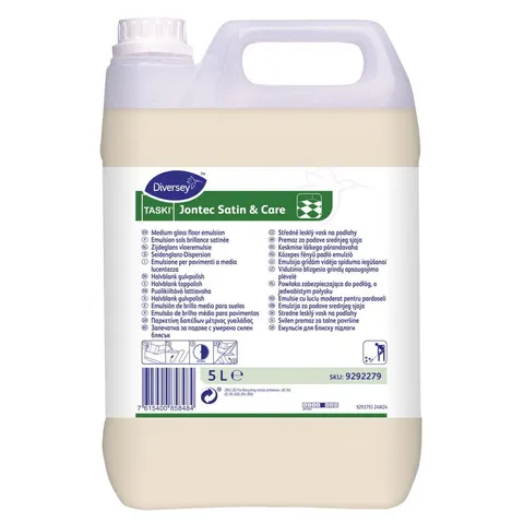 Jontec Satin & Care 5L - Powłoka Polimerowa Nadająca ŚREDNI POŁYSK - TASKI (1)