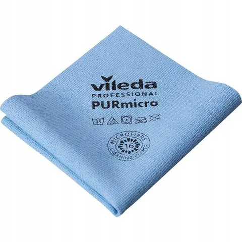 PURmicro Active Niebieska Magiczna Ścierka Z Mikrofazy- VILEDA PROFESSIONAL