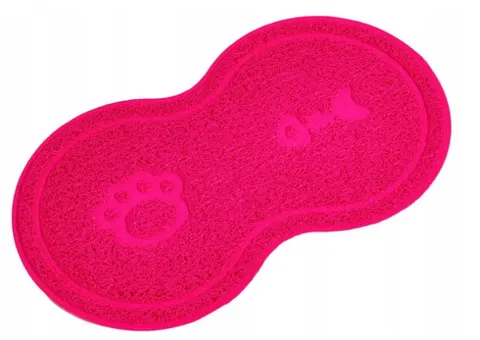 Mata gumowa pod miski Rybka Różowa