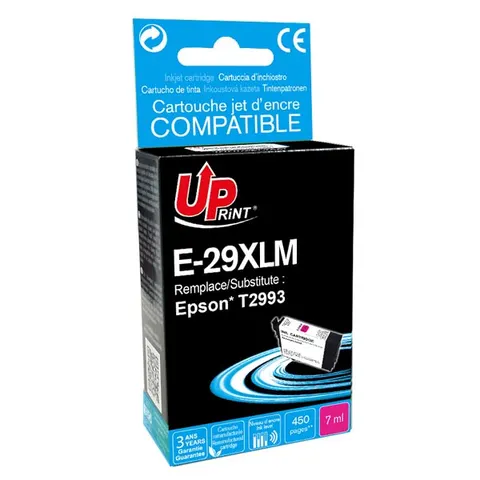 Tusz UPRINT zamiennik Epson C13T29934010 - magenta, 7 ml, 450 stron