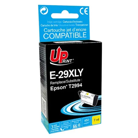 Tusz UPRINT zamiennik Epson C13T29944010 - żółty, 7 ml, 450 stron
