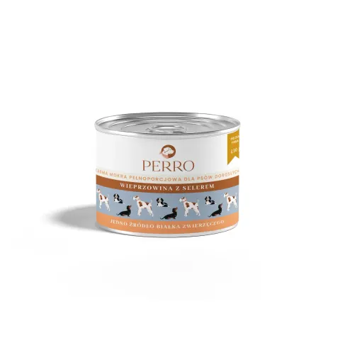 PERRO Wieprzowina z selerem 410g