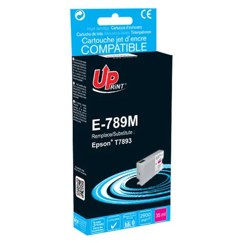 Tusz UPRINT zamiennik Epson C13T789340 - magenta, 35 ml, 2900 stron