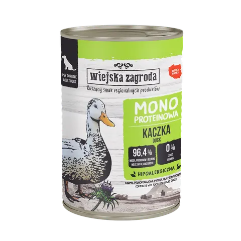 Wiejska Zagroda Kaczka karma monoproteinowa 400 g