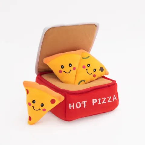 ZippyPaws pluszowa norka Pudełko Pizzy