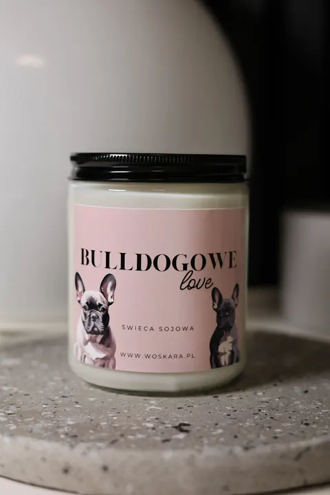 Świeca sojowa BulldogoweLove