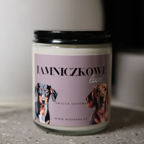 Świeca sojowa JamniczkoweLove