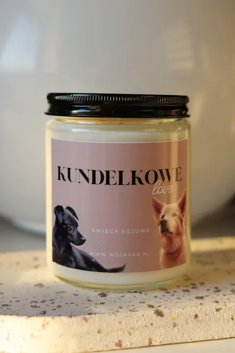 Świeca sojowa KundelkoweLove