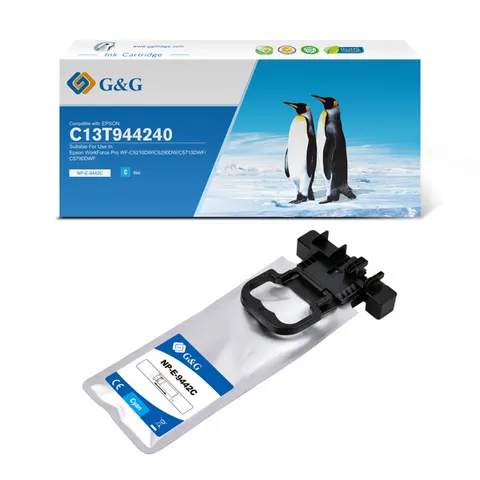 Tusz G&G zamiennik Epson C13T944240 - cyan, 3000 stron