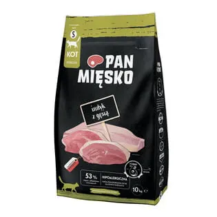 Pan Mięsko Karma sucha dla kota Indyk z gęsią 1 kg na wagę