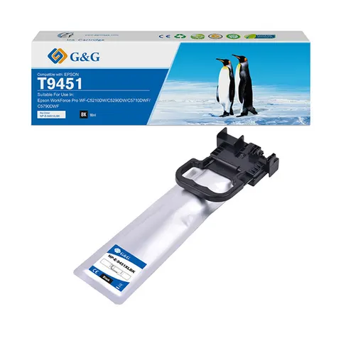 Tusz G&G zamiennik Epson C13T945140 - czarny, 5000 stron