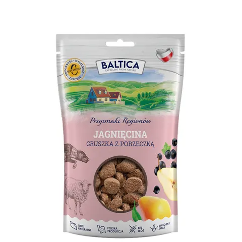 Baltica Przysmaki Regionów Jagnięcina z gruszką 100g