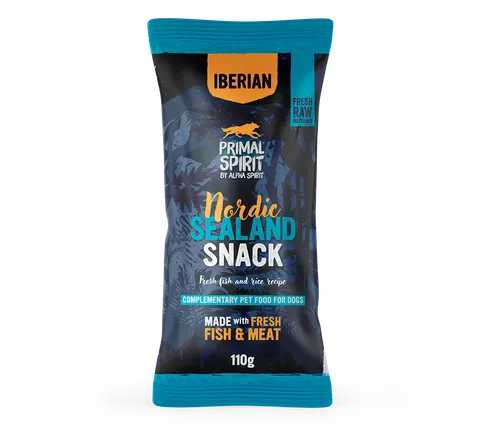 Primal Spirit Przysmak dla psa Iberian Nordic Sealand 110g