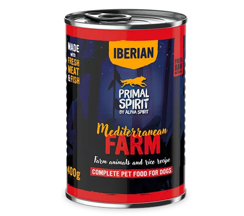 Primal Spirit Karma mokra dla psa Iberian Mediterranean Farm 400g