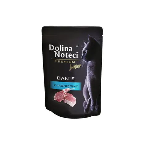 Dolina Noteci Premium Junior Danie z Jagnięciny mokra karma dla kociąt 85g