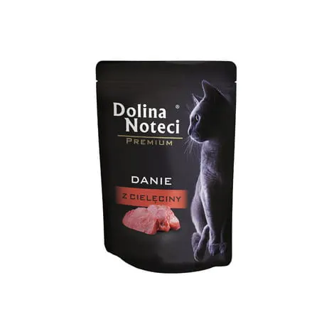 Dolina Noteci Premium Danie z Cielęciny mokra karma dla kota 85g