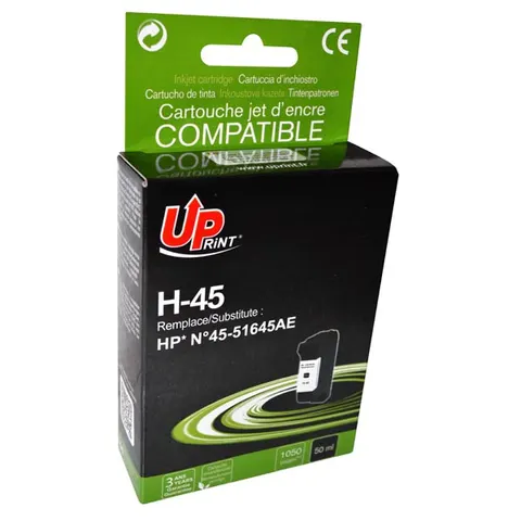 Tusz UPRINT zamiennik 51645AE - czarny, 50 ml