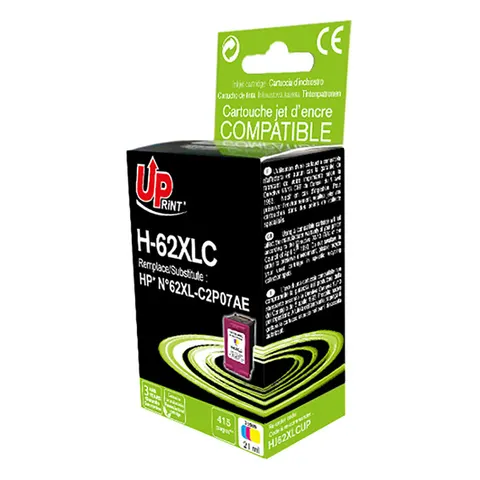 Tusz UPRINT zamiennik HP C2P07AE - kolor, 415 stron