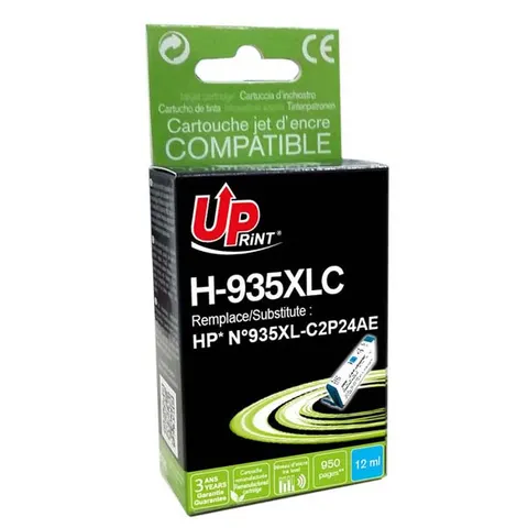 Tusz UPRINT zamiennik HP C2P24AE - cyan, 12 ml, 950 stron