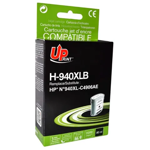 Tusz UPRINT zamiennik HP C4906A - czarny, 80 ml
