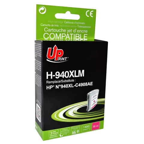 Tusz UPRINT zamiennik HP C4908AE - magenta, 35 ml