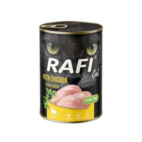 Rafi Mokra karma dla kota dorosłego z kurczakiem 400 g