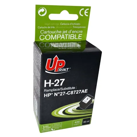 Tusz UPRINT zamiennik Lexmark C8727AE - czarny, 20 ml