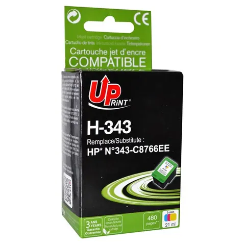Tusz UPRINT zamiennik HP C8766EE - kolor, 21 ml, 480 stron