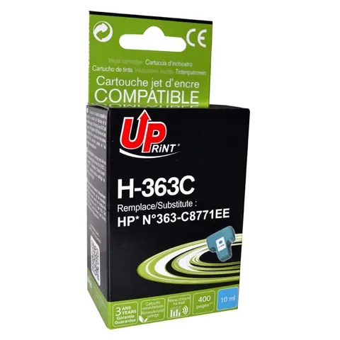 Tusz UPRINT zamiennik HP C8771EE - cyan, 10 ml