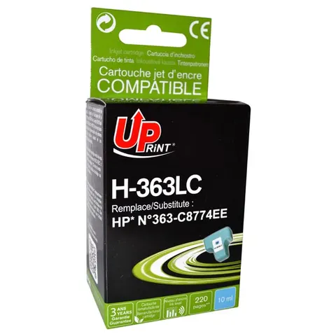 Tusz UPRINT zamiennik HP C8774EE - jasny cyan, 10 ml