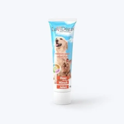 LoviDog z jeleniem – przysmak dla psa w tubce 90 g