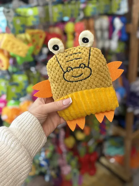 Zabawka pluszowa Aligator Żółty