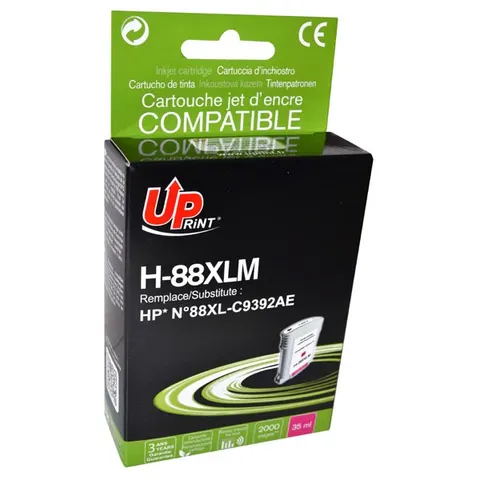 Tusz UPRINT zamiennik HP C9392AE - magenta, 35 ml