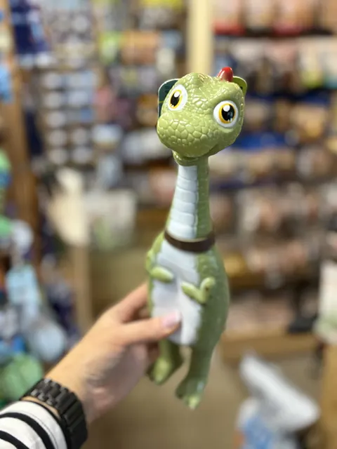 Zabawka gumowa Dino Zielony