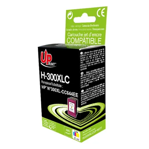 Tusz UPRINT zamiennik HP CC644EE - kolor, 19 ml