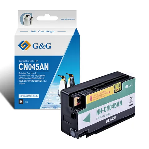 Tusz G&G zamiennik HP CN045AE - czarny, 2300 stron