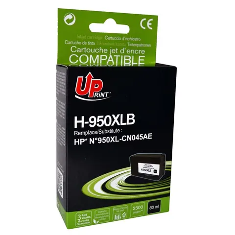 Tusz UPRINT zamiennik HP CN045AE - czarny, 80 ml, 2500 stron