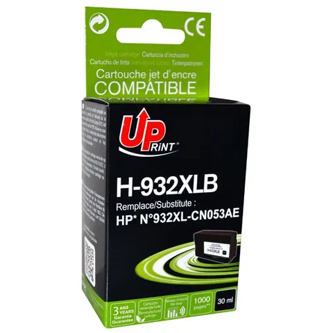 Tusz UPRINT zamiennik HP CN053AE - czarny, 30 ml, 1000 stron, XL