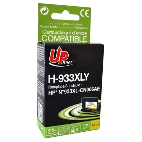 Tusz UPRINT zamiennik HP CN056AE - żółty, 14 ml, 825 stron